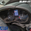 2015-2021 WRX STI Dry Carbon Fiber Speedometer Cluster Frame Cover LHD - NBR Motorsport