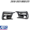2018-2021 WRX STI Dry Carbon Fiber DRL Bezels Sequential Turn Signals - NBR Motorsport