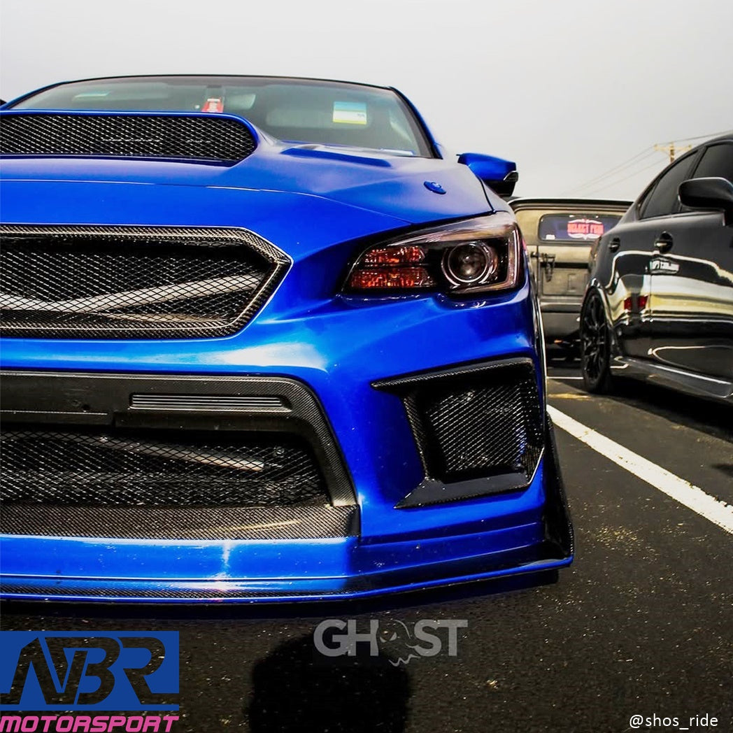2018-2021 WRX STI鍛造カーボンファイバーDRLライトベゼル、フォグ