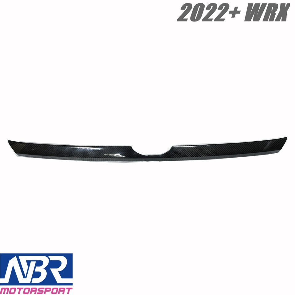 Subaru 2022+ Dry WRX Carbon Fiber Rear Trunk Trim Cover - NBR Motorsport
