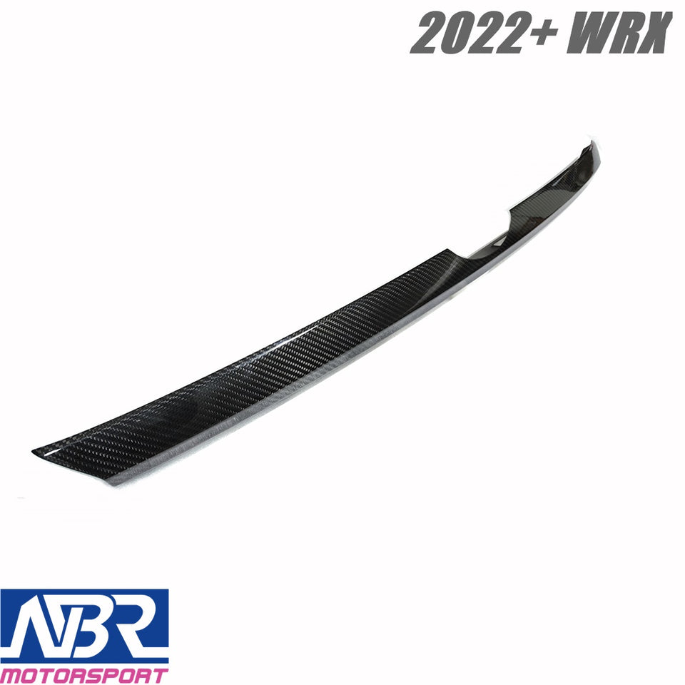 Subaru 2022+ Dry WRX Carbon Fiber Rear Trunk Trim Cover - NBR Motorsport