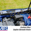 Subaru 2022+ WRX Dry Carbon Engine Fender Shrouds Vented - NBR Motorsport