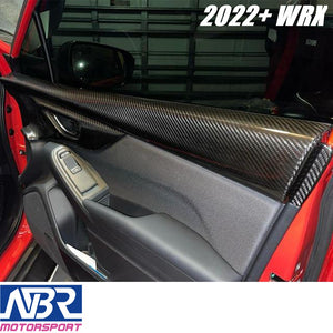 2022 WRX Carbon Fiber Front Door Panel 