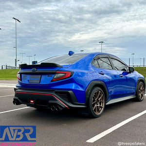 2022+ WRX VB Glossy Black STI Style Trunk Spoiler V1 - NBR Motorsport