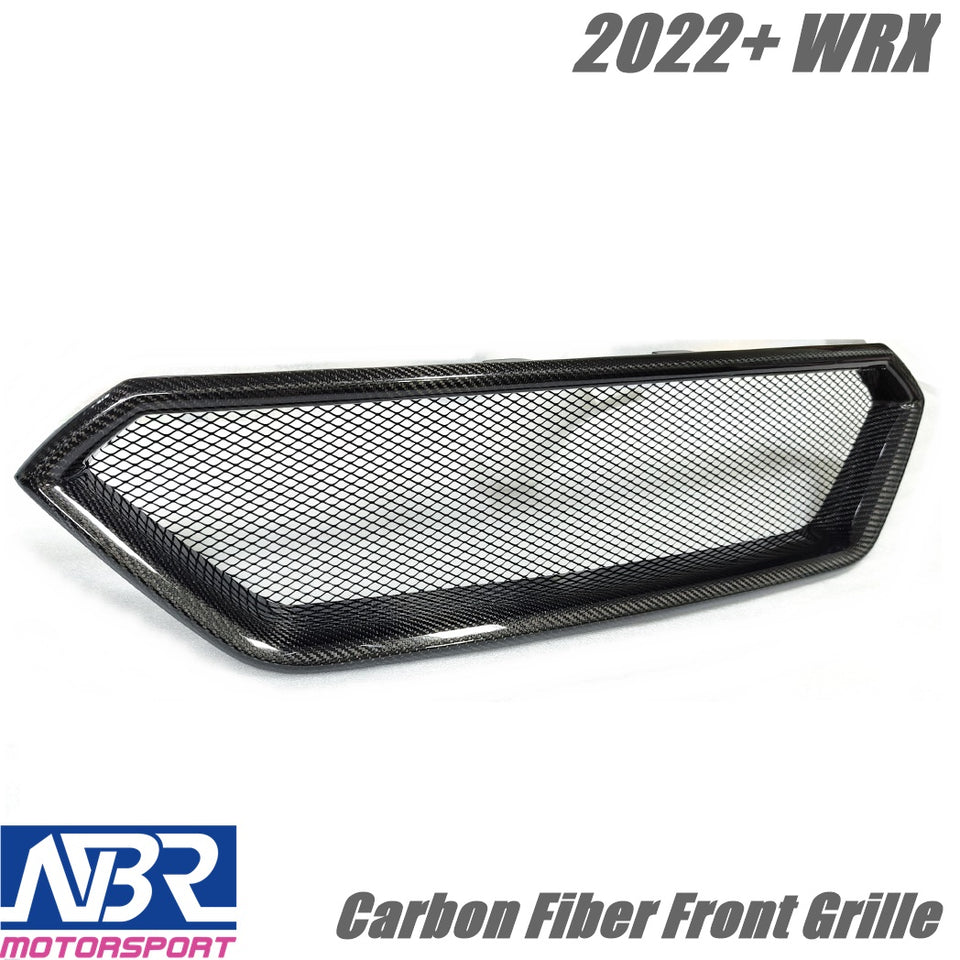 2022+ WRX Carbon Fiber Front Grille + Front Brace - NBR Motorsport