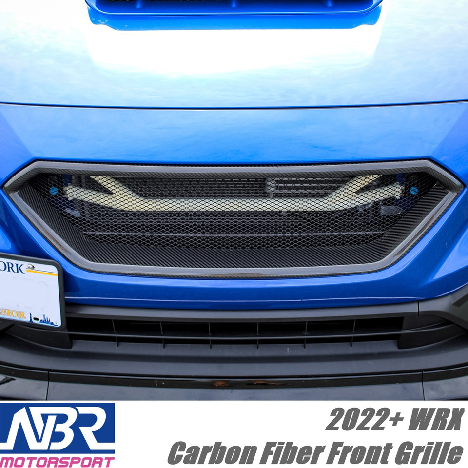 2022+ WRX Carbon Fiber Front Grille + Front Brace - NBR Motorsport