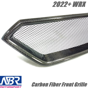 2022+ WRX Carbon Fiber Front Grille + Front Brace - NBR Motorsport