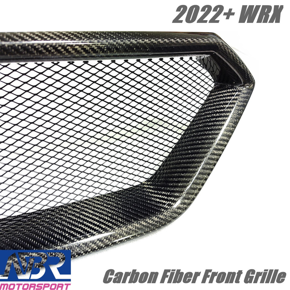 2022+ WRX Carbon Fiber Front Grille + Front Brace - NBR Motorsport