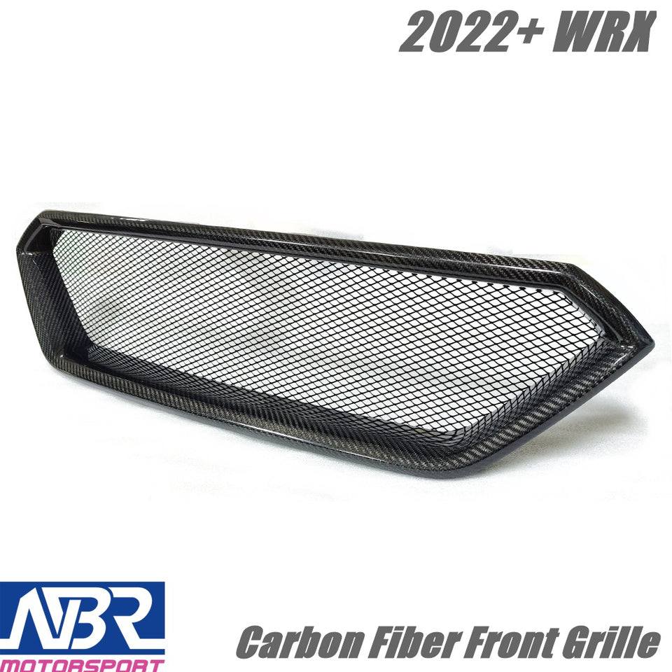 2022+ WRX Carbon Fiber Front Grille + Front Brace - NBR Motorsport