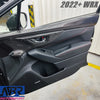 WRX Dry Carbon Fiber Front Door Panel Covers