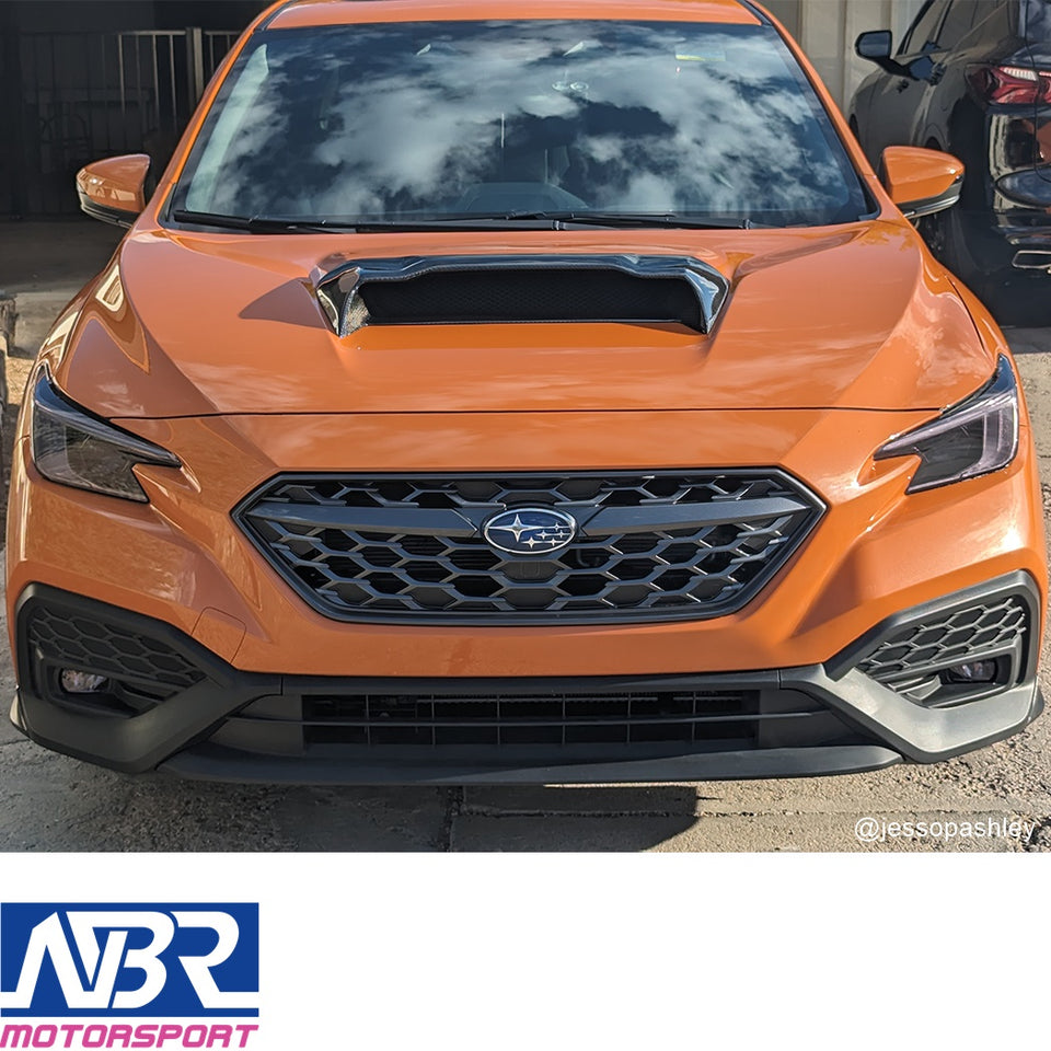 Subaru 2022+ WRX Carbon Fiber Hood Scoop Replacement V1 Style - NBR Motorsport