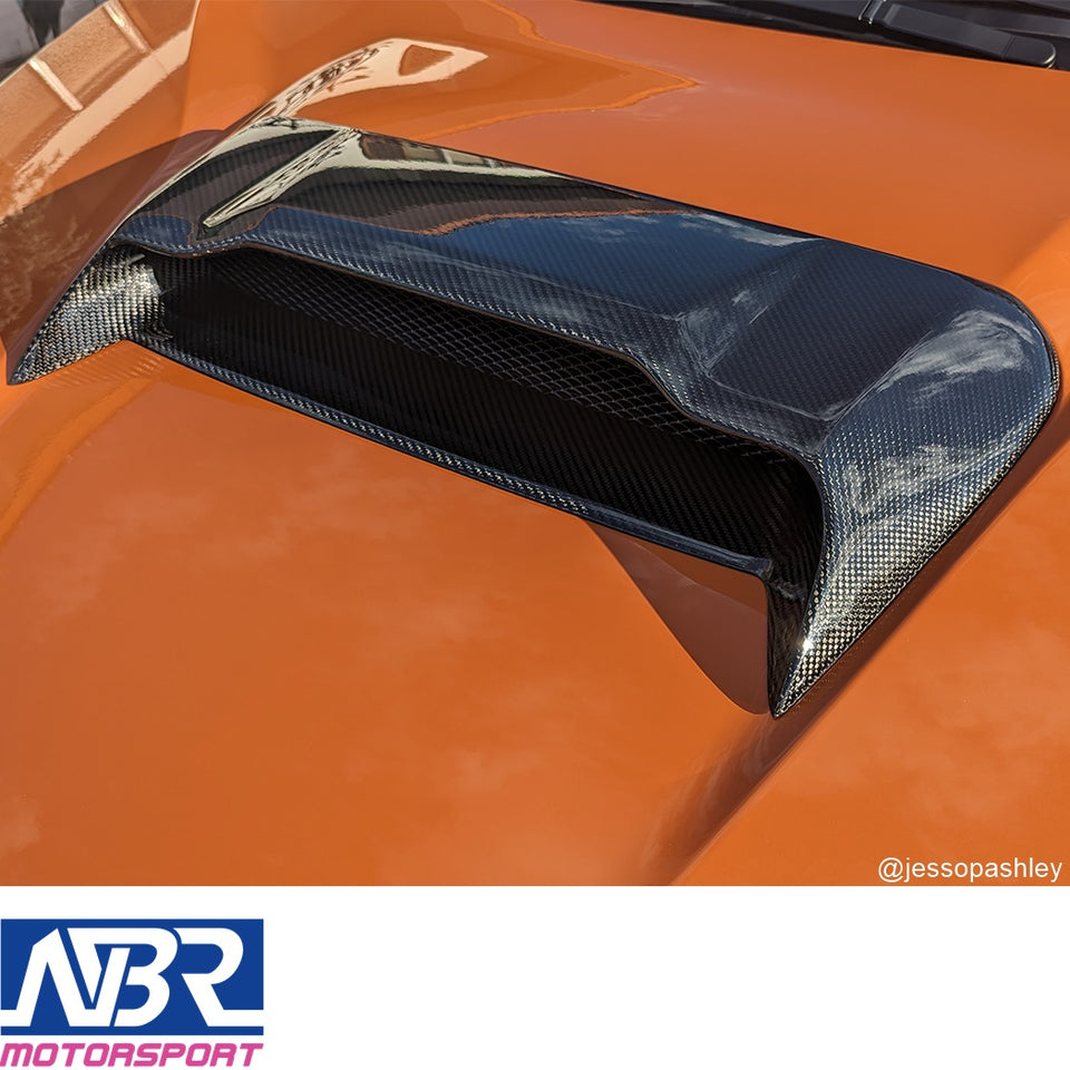 Subaru 2022+ WRX Carbon Fiber Hood Scoop Replacement V1 Style - NBR Motorsport