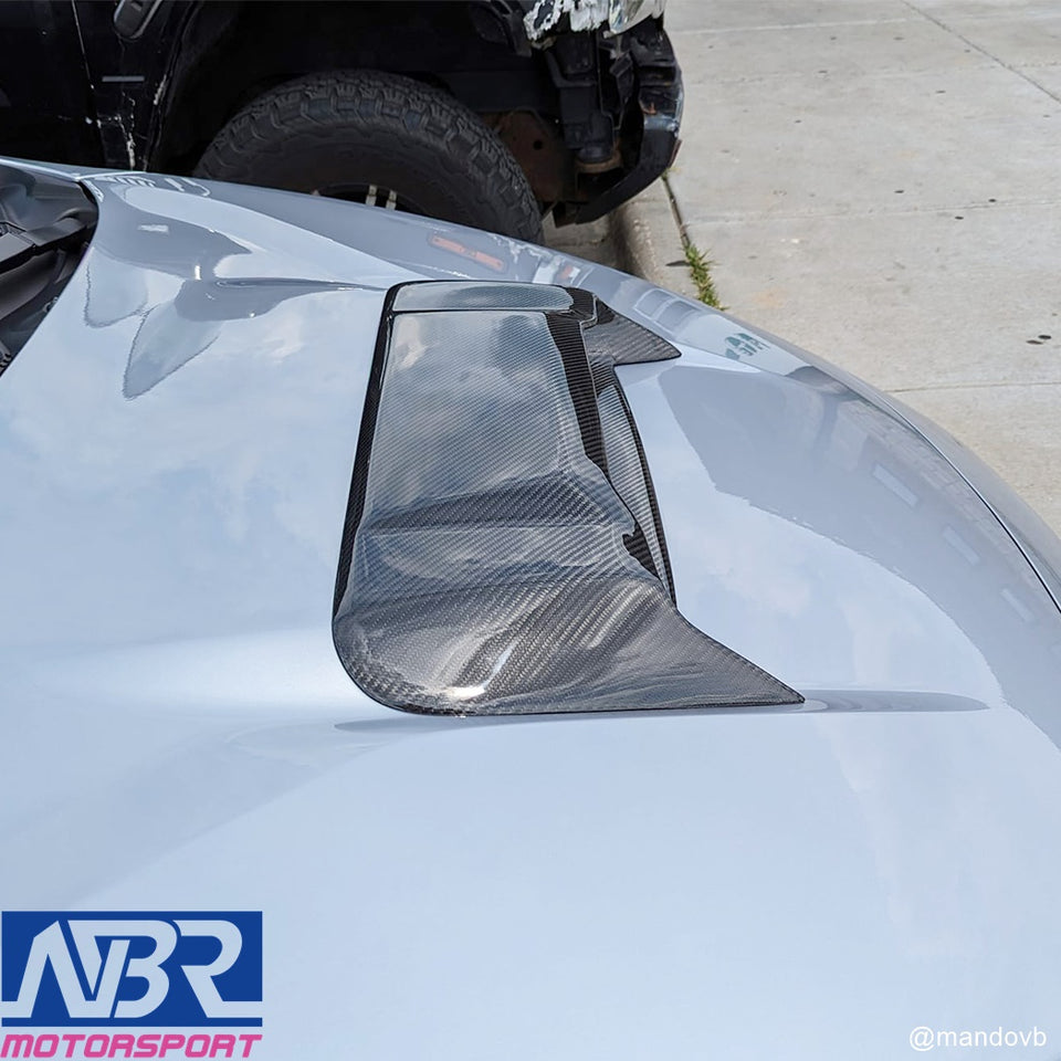 Subaru 2022+ WRX Carbon Fiber Hood Scoop Replacement V1 Style - NBR Motorsport