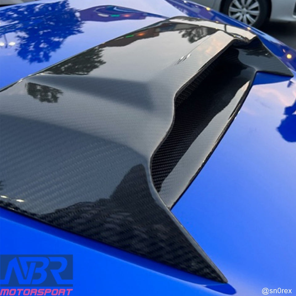 Subaru 2022+ WRX Carbon Fiber Hood Scoop Replacement V1 Style - NBR Motorsport