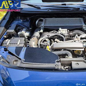 Subaru 2022+ WRX Dry Carbon Engine Fender Shrouds Vented & Carbon Intake Duct - NBR Motorsport