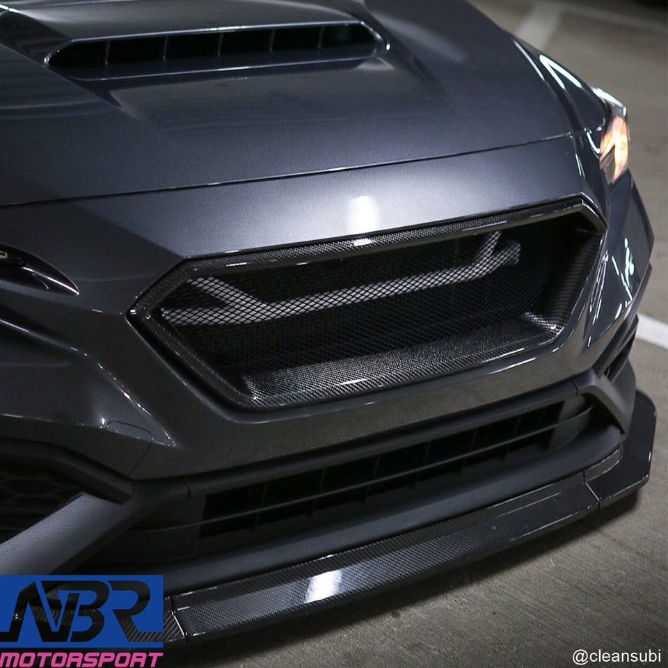 2022+ WRX Carbon Fiber Front Grille + Front Brace - NBR Motorsport