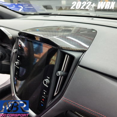 Subaru 2022+ WRX Dry Carbon Fiber Top Console Cover - NBR Motorsport