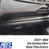 Subaru 2022+ WRX Dry Carbon Fiber Dash Trim Covers LHD Only - NBR Motorsport