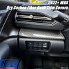 Subaru 2022+ WRX Dry Carbon Fiber Dash Trim Covers LHD & Left Switch Trim Button & Dash Trim Panel Cover LHD Only - NBR Motorsport
