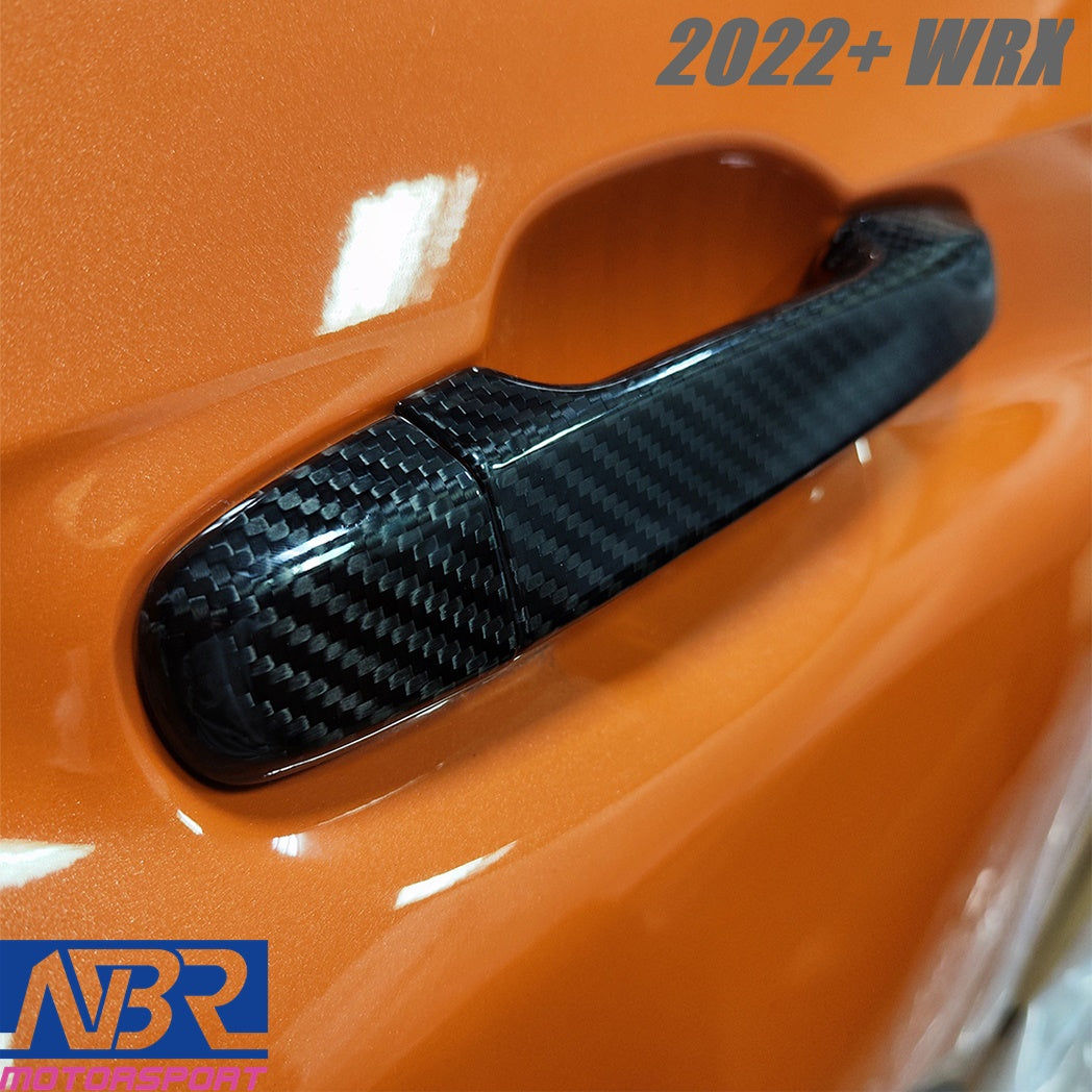 Subaru 2022+ WRX Dry Carbon Fiber Handle Covers - NBR Motorsport
