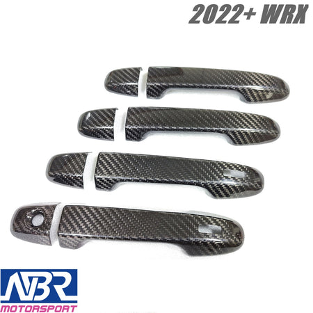 Subaru 2022+ WRX Dry Carbon Fiber Handle Covers - NBR Motorsport