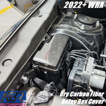 Subaru 2022+ WRX Dry Carbon Fiber Relay Box Cover