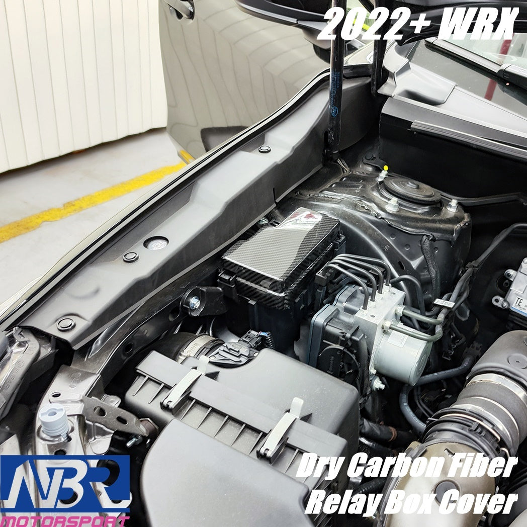 Cover Relay Box Subaru 2022+ WRX Dry Carbon Fiber Relay Box Cover – NBR Motorsport