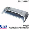 2022 wrx paint matched hood scoop