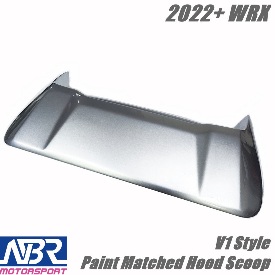 2022 wrx paint matched hood scoop