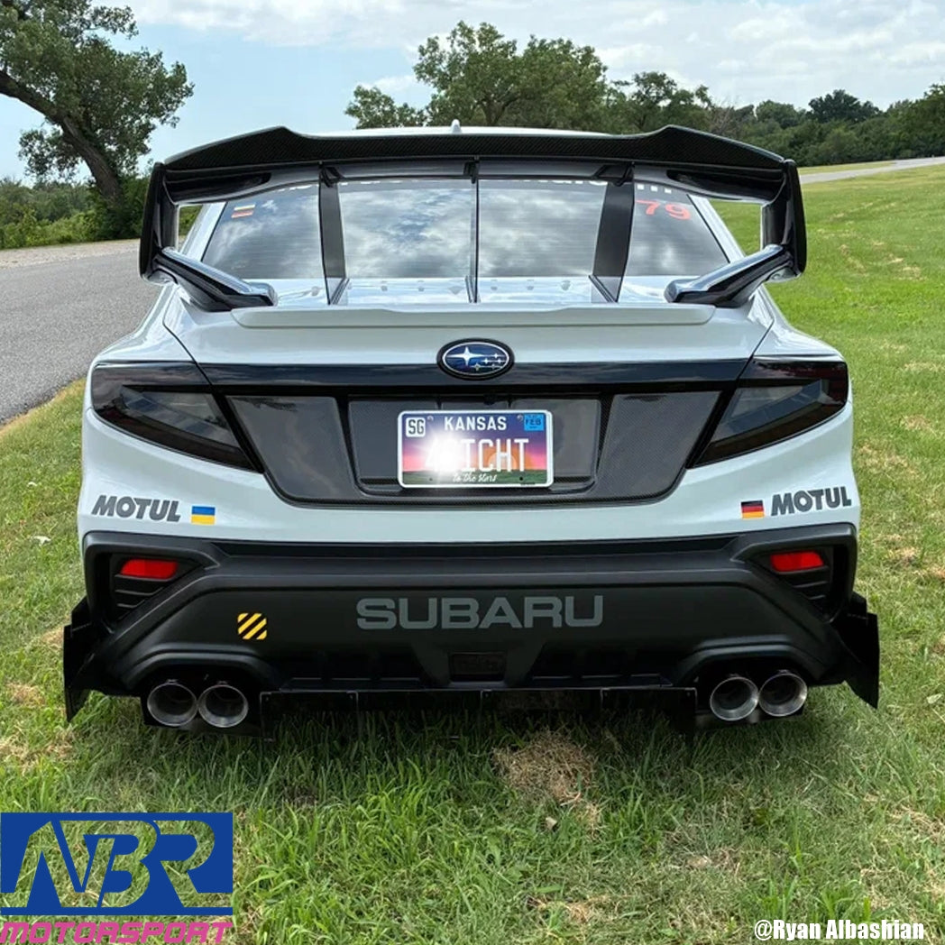 2015-2021 WRX＆STIカーボンファイバーウィングガーニーフラップ – NBR