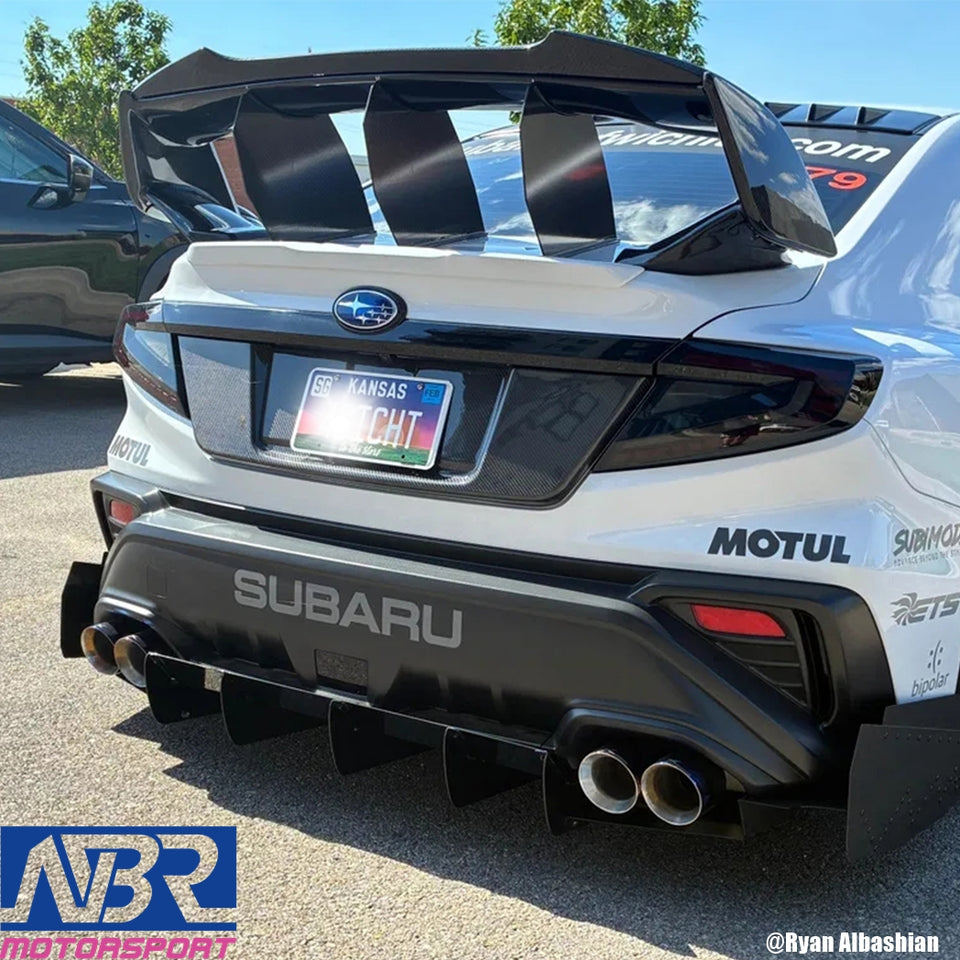 WRX Carbon Fiber License Plate