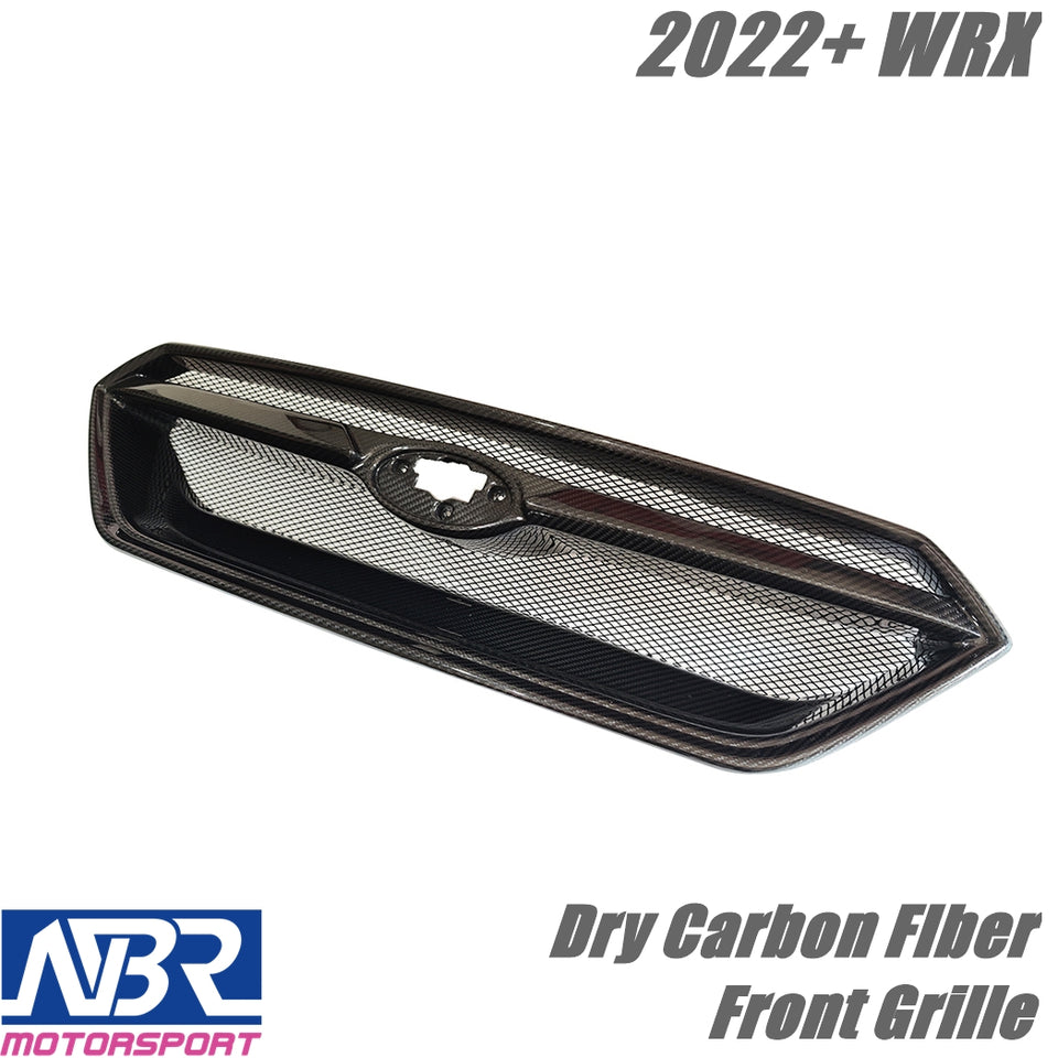 vb wrx dry carbon fiber grille
