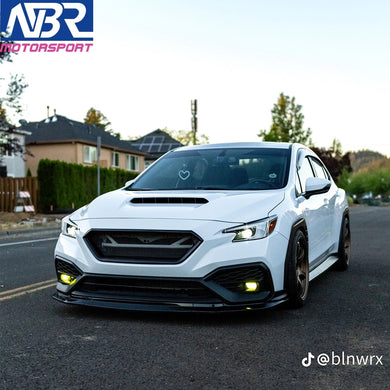 2015+WRXSTIドライカーボンファイバーアドオンミラーカバーOEスタイル