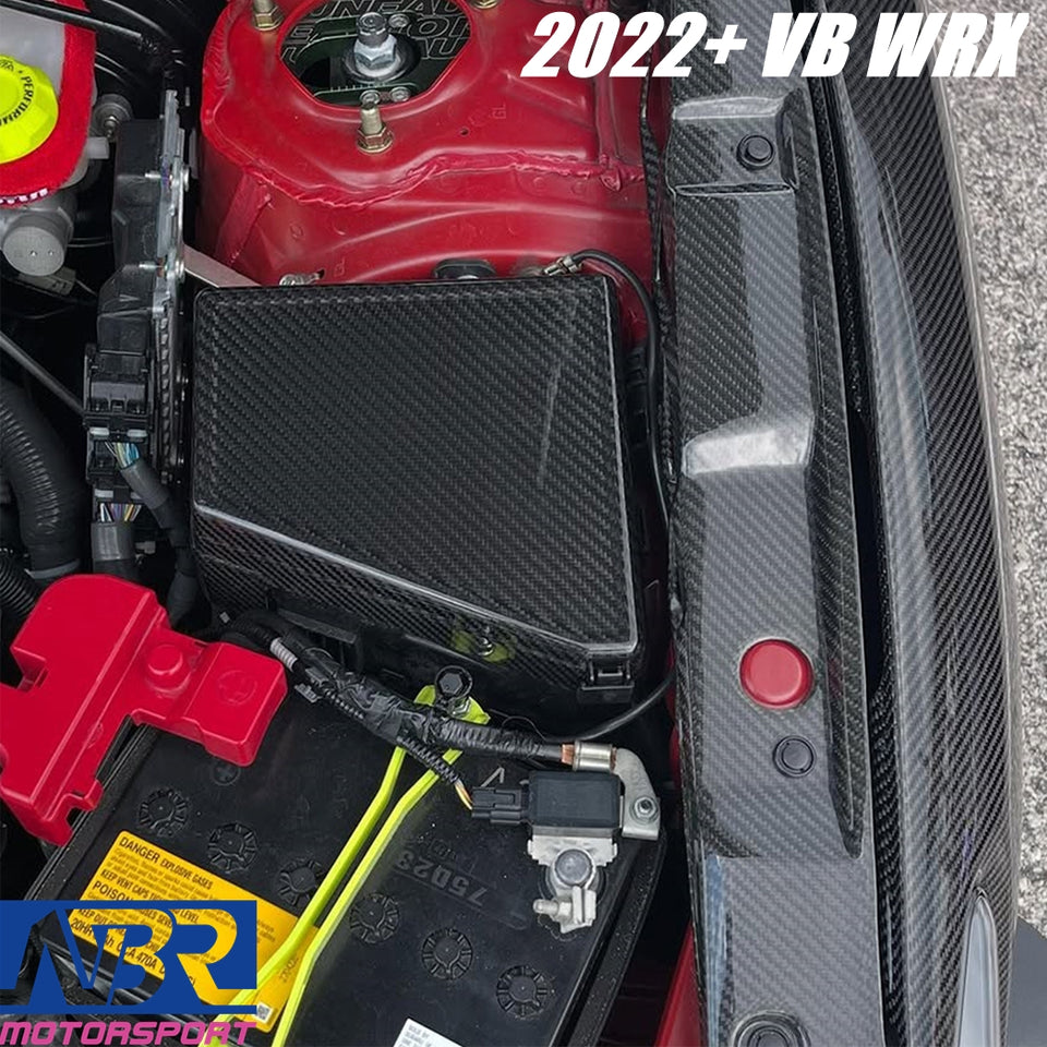 WRX Carbon Fiber Fuse Box Cover