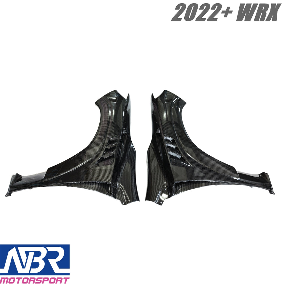 vb wrx dry Carbon Fiber Vented Fenders