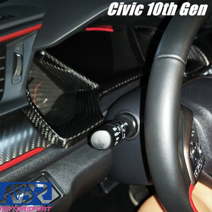 ivic 10th Gen Dry Carbon Fiber Instrument Cluster Trim