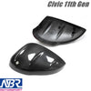 civic Carbon Fiber Mirror Caps