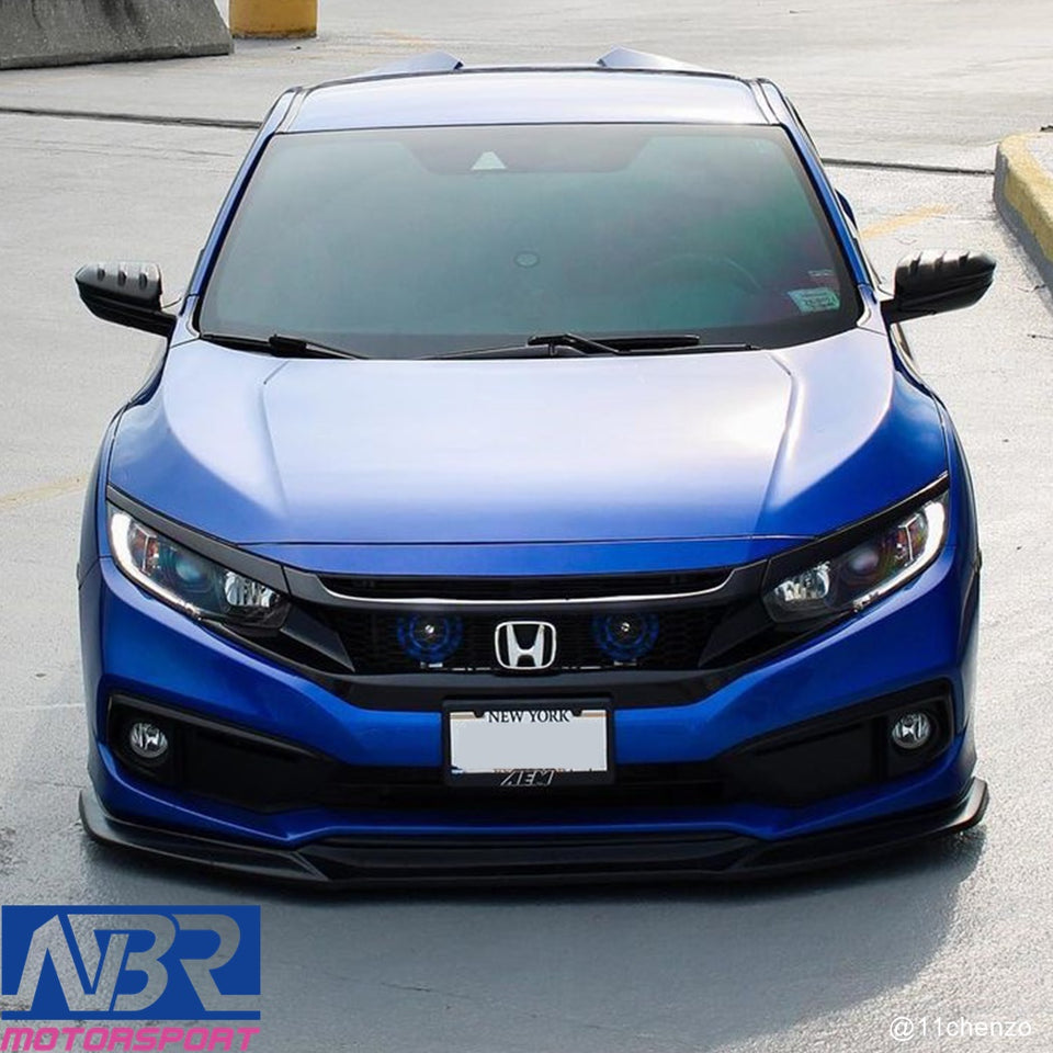 Honda Civic 10th Gen Dry Carbon Fiber Mirror Cap MU style Replacement - NBR Motorsport