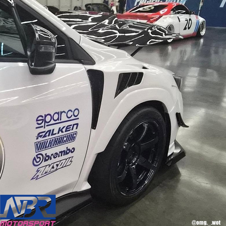 vb wrx Carbon Fiber Vented Fenders