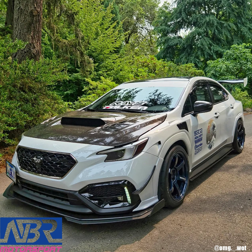 202 vb wrx Carbon Fiber Vented Fenders