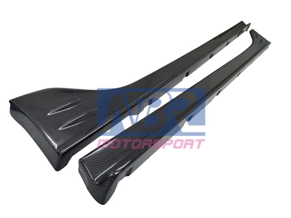 Toyota 2012-2020 FR-S 86 Carbon Fiber Side Skirt Add-on - NBR Motorsport