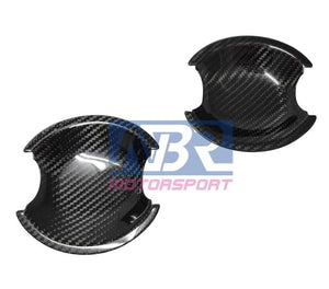 2012-2020 Subaru BRZ Dry Carbon Fiber Exterior Door Handle Insert - NBR Motorsport