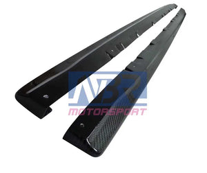 2015-2021 WRX STI Carbon Fiber Side Skirt C Style Add-on - NBR Motorsport