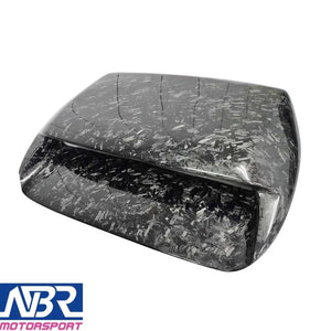 2015-2021 WRX & STI Forged Carbon Fiber Oversize Hood Scoop - NBR Motorsport