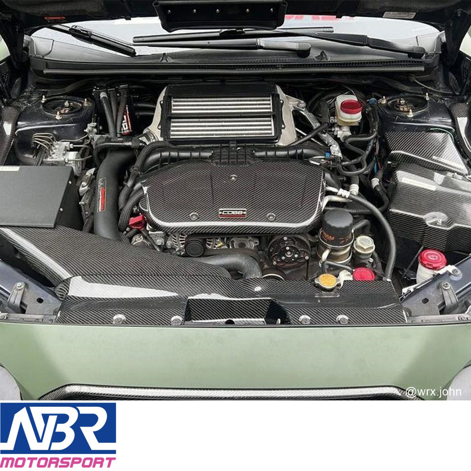 2015-2021 WRX & STI Carbon Fiber Radiator Shroud - NBR Motorsport