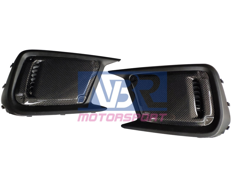 2018-2021 WRX STI JDM Style Carbon Fiber Bezel Covers (OE or DRL) - NBR Motorsport