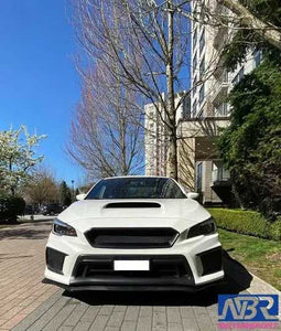 2018-2021 WRX STI Carbon Fiber Front Grille V2 Style (with ridge) - NBR Motorsport