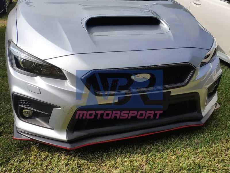 2018-2021 WRX STI Carbon Fiber Front Grille V2 Style (with ridge) - NBR Motorsport