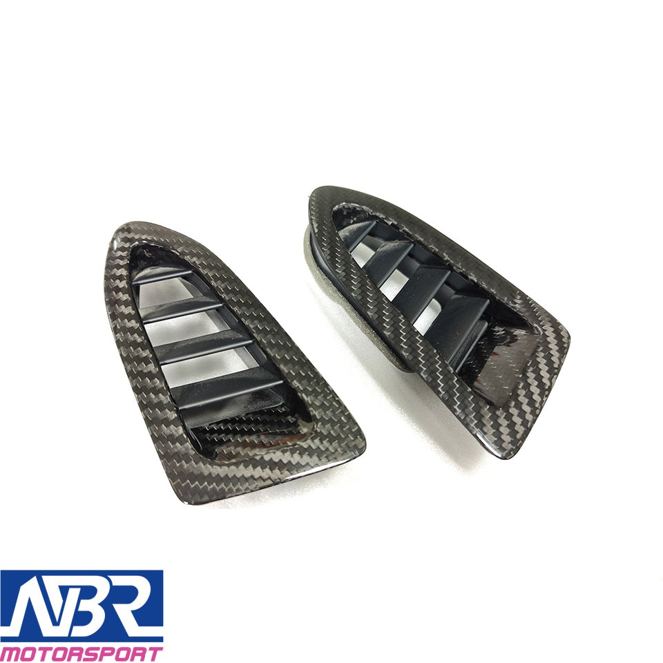 Subaru 2022+ WRX Dry Carbon Fiber Defroster Vent Covers LHD Only - NBR Motorsport