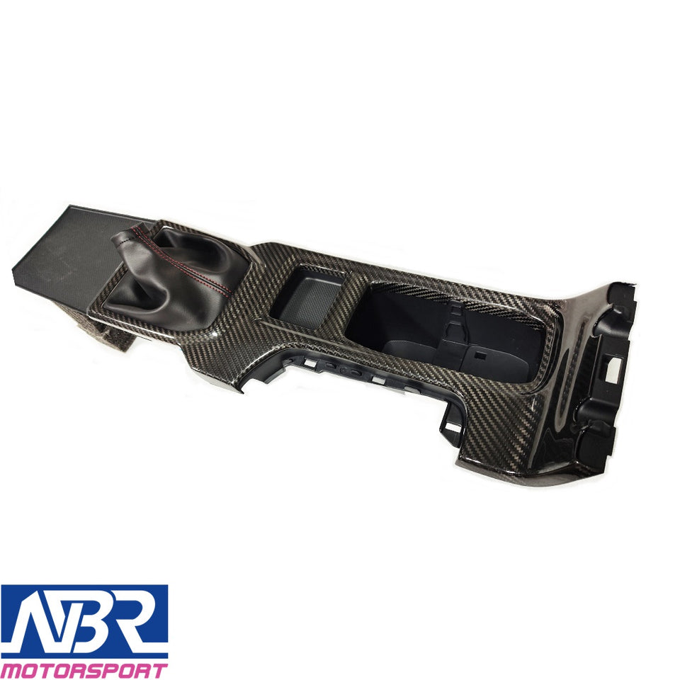 Subaru 2022+ WRX Dry Carbon Fiber MT Shifter Console Cover LHD Only - NBR Motorsport